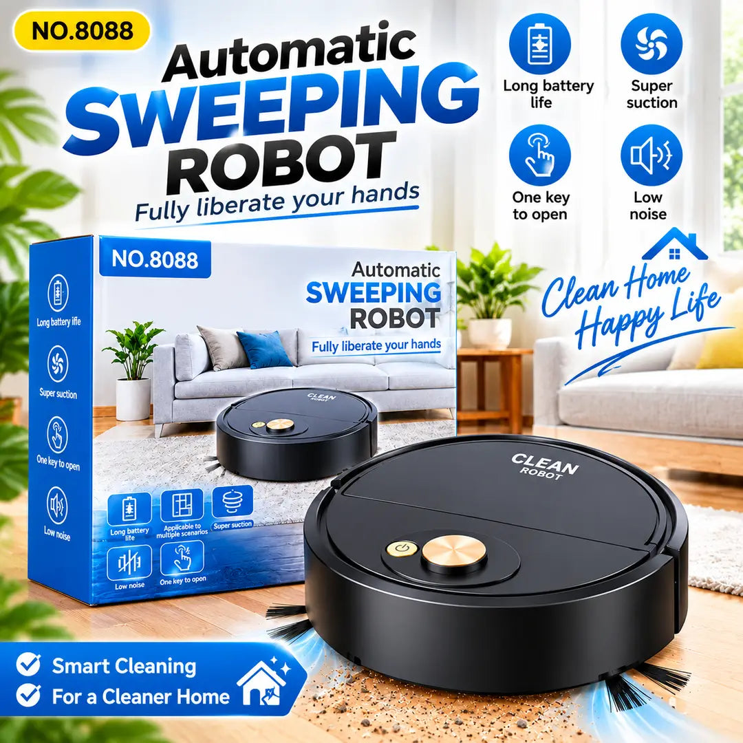 Automatic Sweeping Robot Vacuum & Mop – Smart Home Cleaner