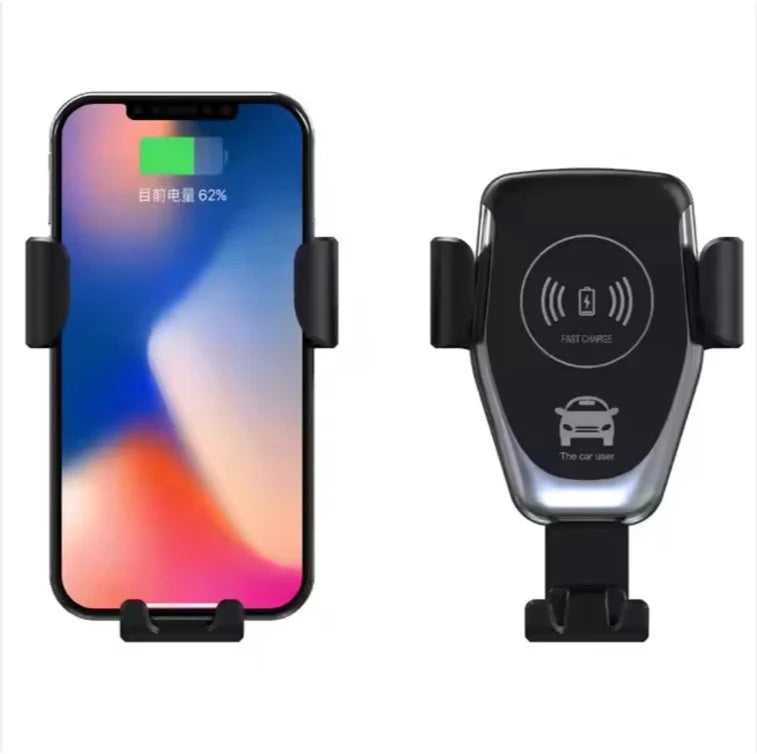 Auto-Clamping Wireless Car Phone Charger & Mount