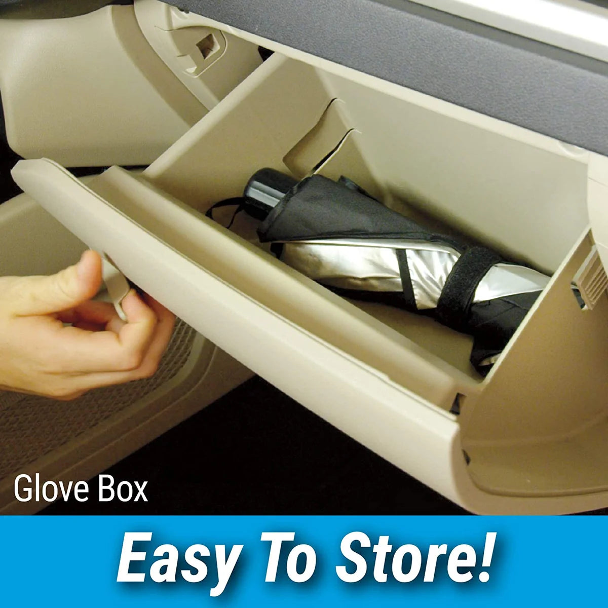 Car Windshield Sun Shade – Foldable UV Protector