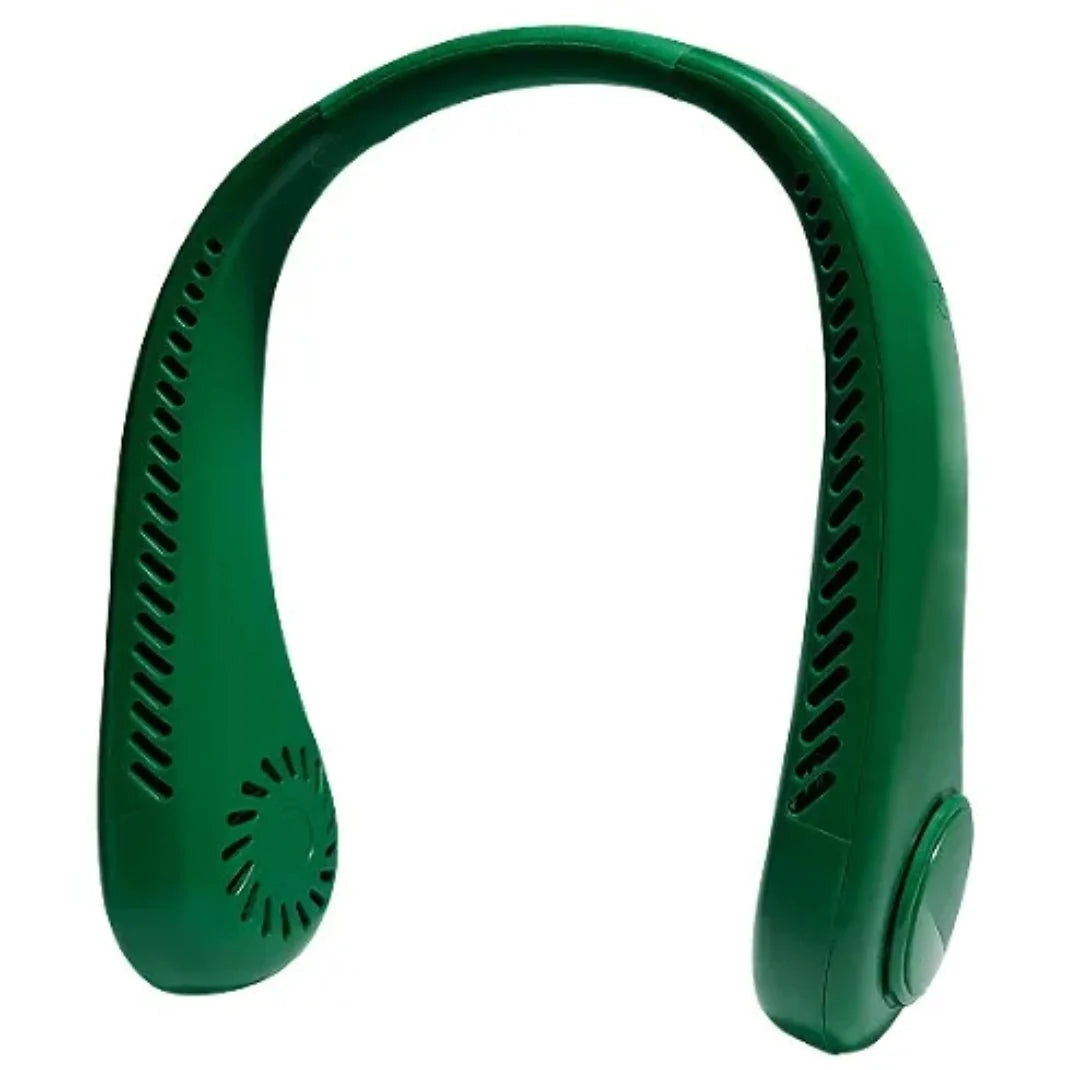 Vaneless Neck Hanging Fan – Bladeless Portable Cooling Fan